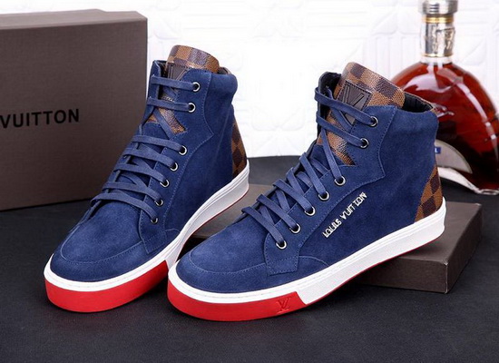 LV High-Top Fashion Men Shoes--058